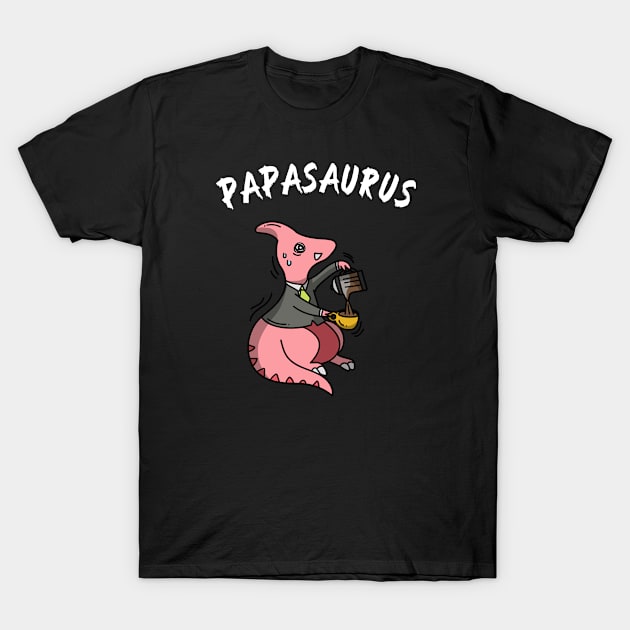 Papasaurus T-Shirt by Natalie93